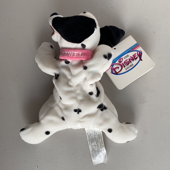 Disney 101 Dalmatians Jewel Bean Bag Plushie NWT - Picture 4 of 4